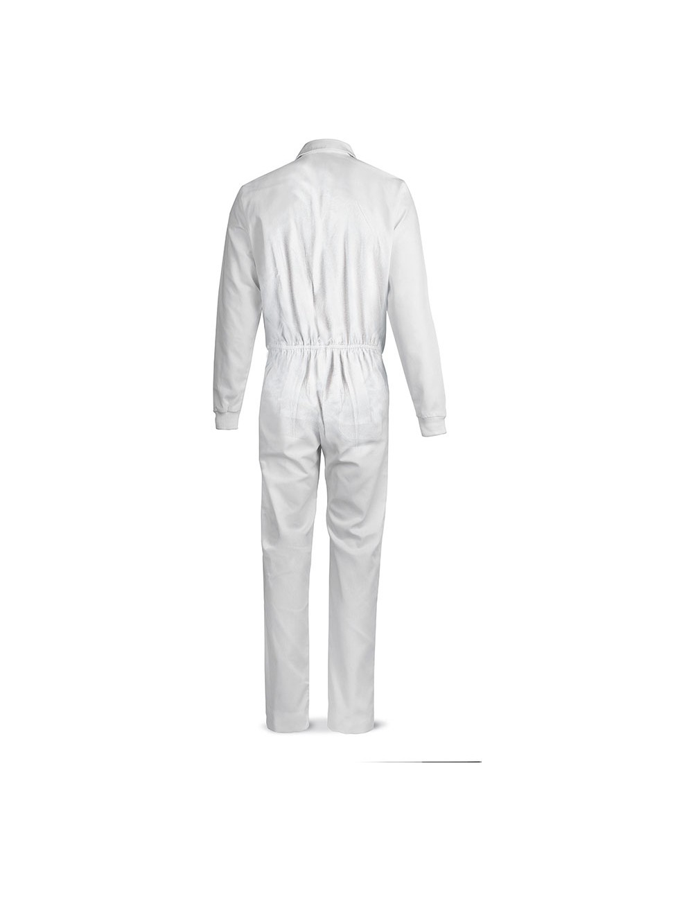 Mono trabajo en tejido tergal de 200 gramos con 4 bolsillos. t54. blanco