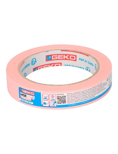 Cinta adhesiva washi ultra delicada 19 mm x 50 m