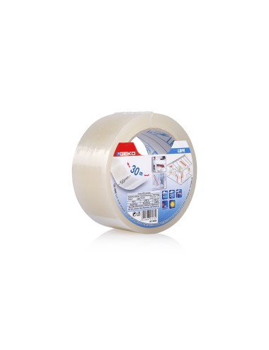 Cinta adhesiva ldpe transparente 50 mm x 30 m