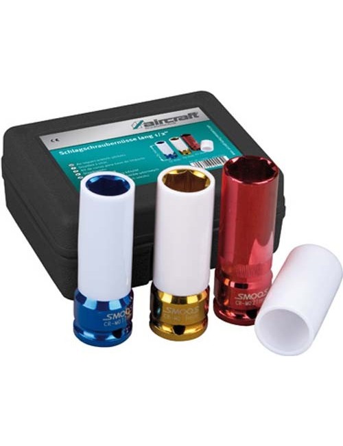 VASOS PARA LLAVES DE IMPACTO 1/2" "Vasos para llaves de impacto de 1\2""