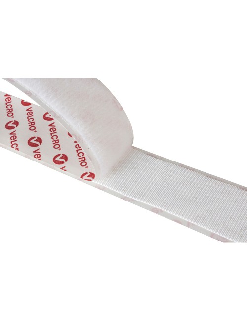 Cinta adhesiva extrafina blanca 20 mm x 5 m