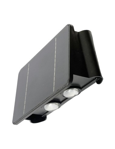 Aplique solar led 200lm 4w 3.000k
