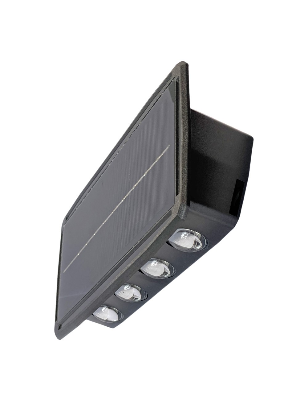 Aplique solar led 400lm 8w 3.000k