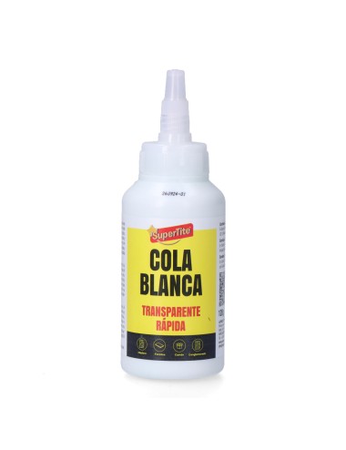 Cola blanca secado transparente, 120 g