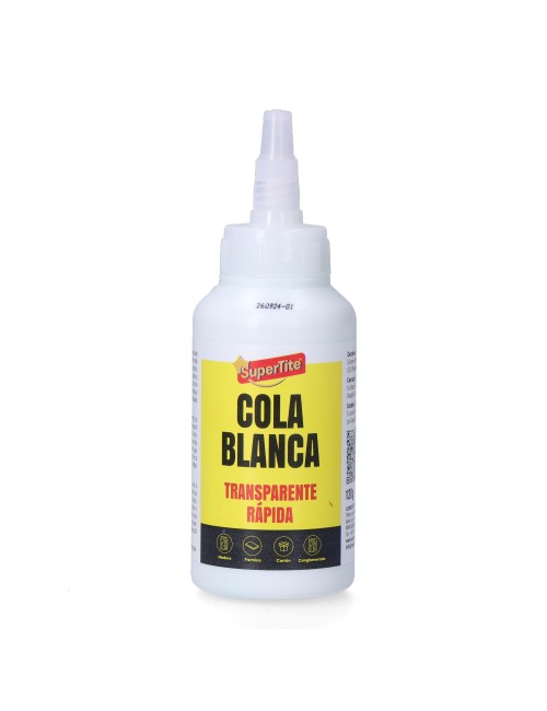 Cola blanca secado transparente, 120 g