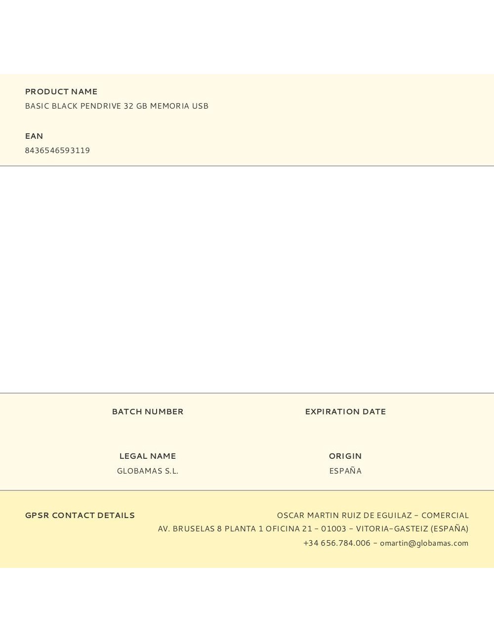 Basic black pendrive 32 gb memoria usb