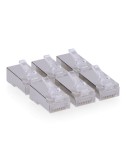 Conector rj45 macho ftp cat5e blindado ( bolsa 6 u)
