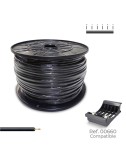 Cablecillo h07z1-k 1,50 mm negro, 500 m. ( bobina mediana )