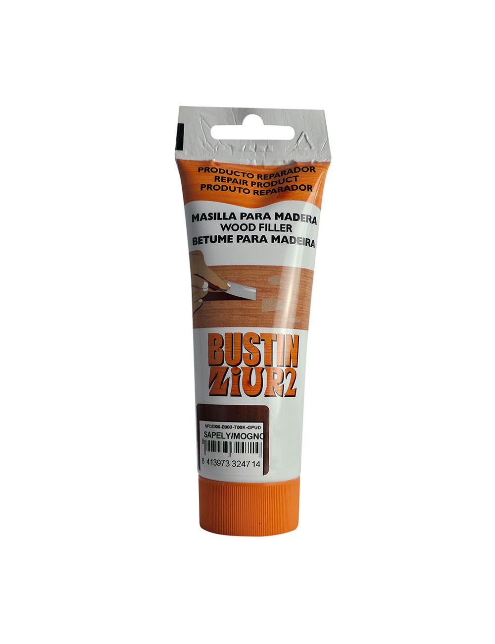 Masilla reparadora para madera color sapely 120 g