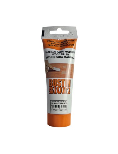 Masilla reparadora para madera color blanco 120 g