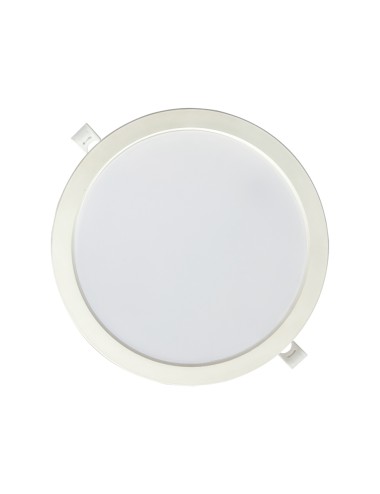 Pack 3 downlights led 18 w luz fría 6400 k