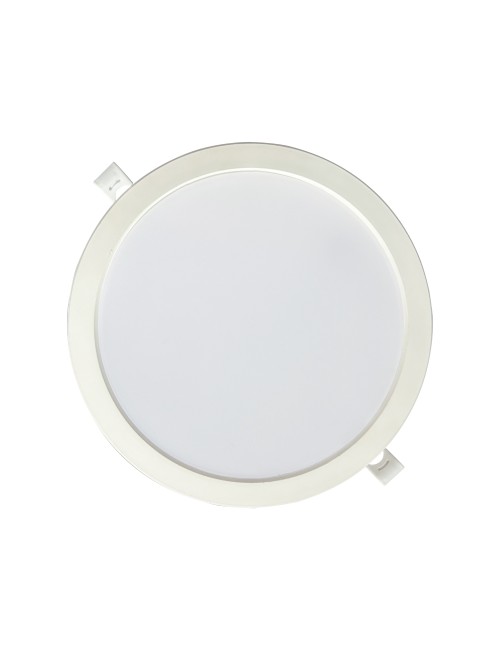 Pack 3 downlights led 18 w luz fría 6400 k