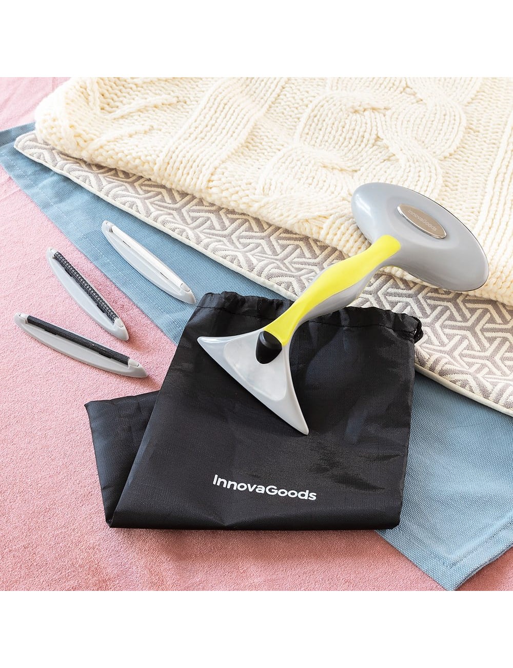 Cepillo quitapelusas con accesorios 4 en 1 blint