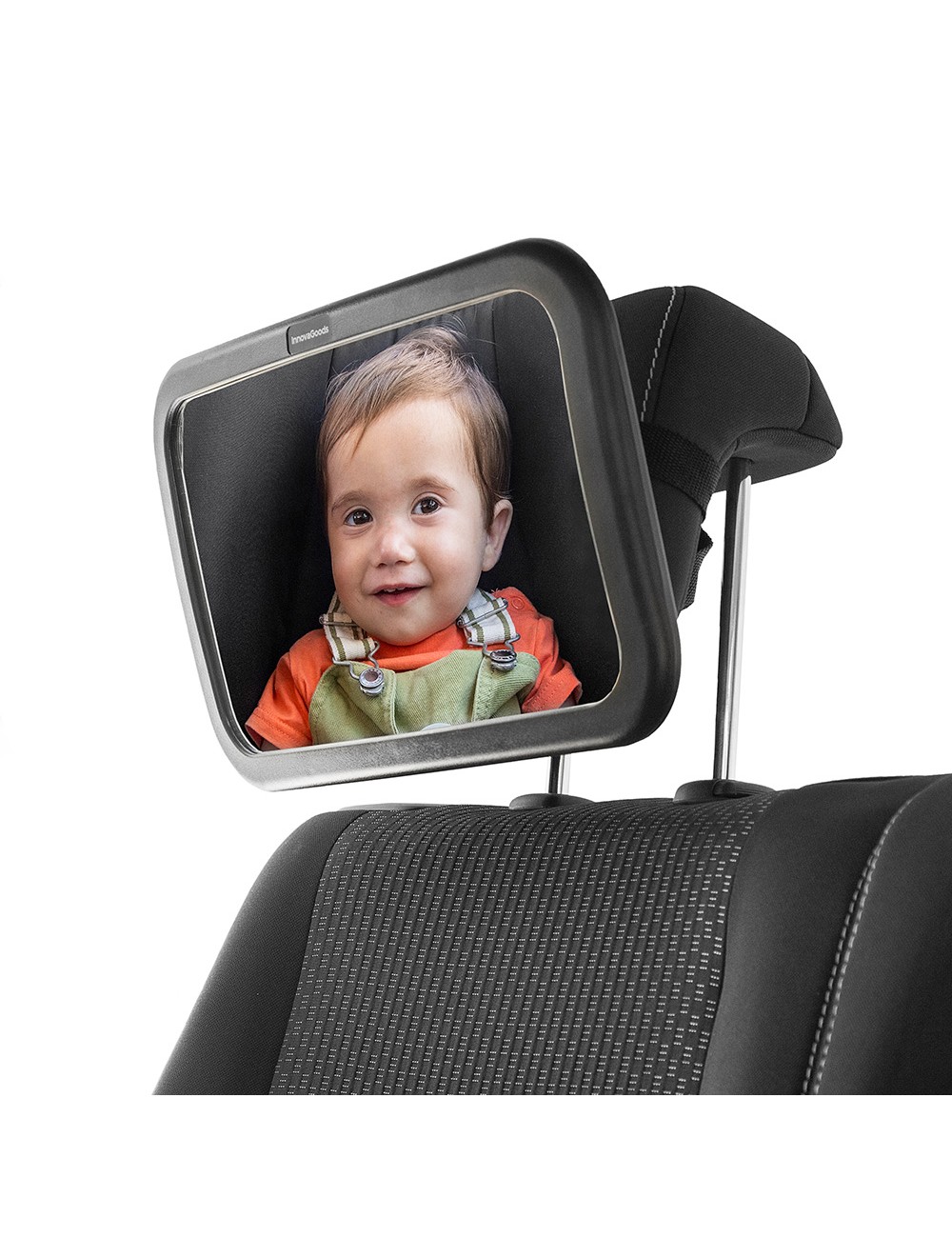Espejo retrovisor de bebé para asiento trasero