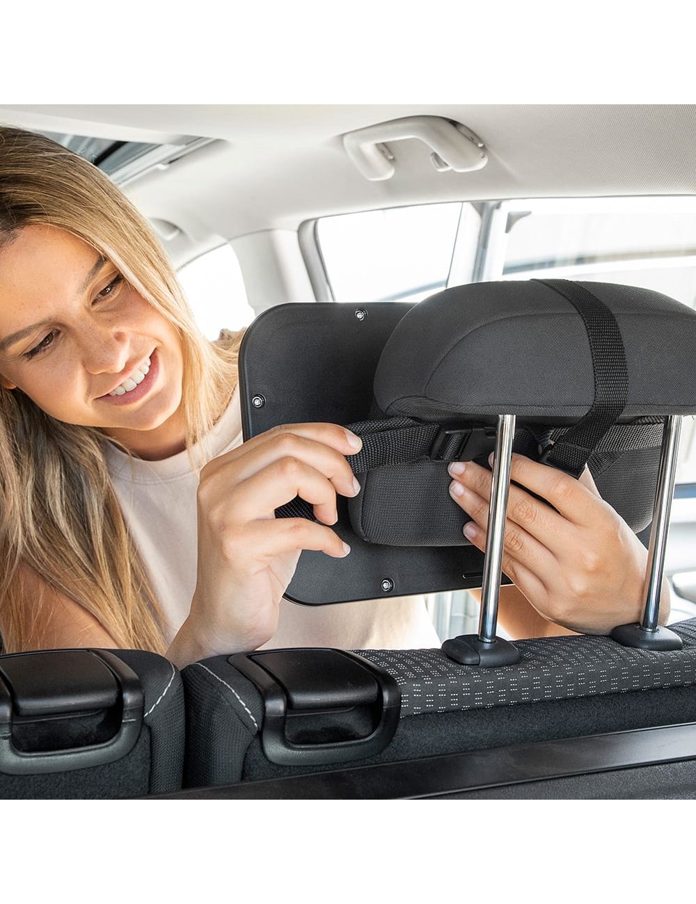 Espejo retrovisor de bebé para asiento trasero