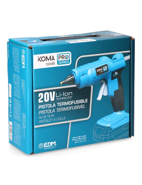 Pistola termofusible 20 v barra de silicona de ø11 mm