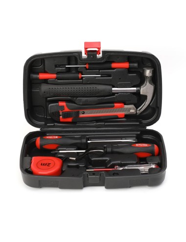 Maletín de herramientas de 9 piezas