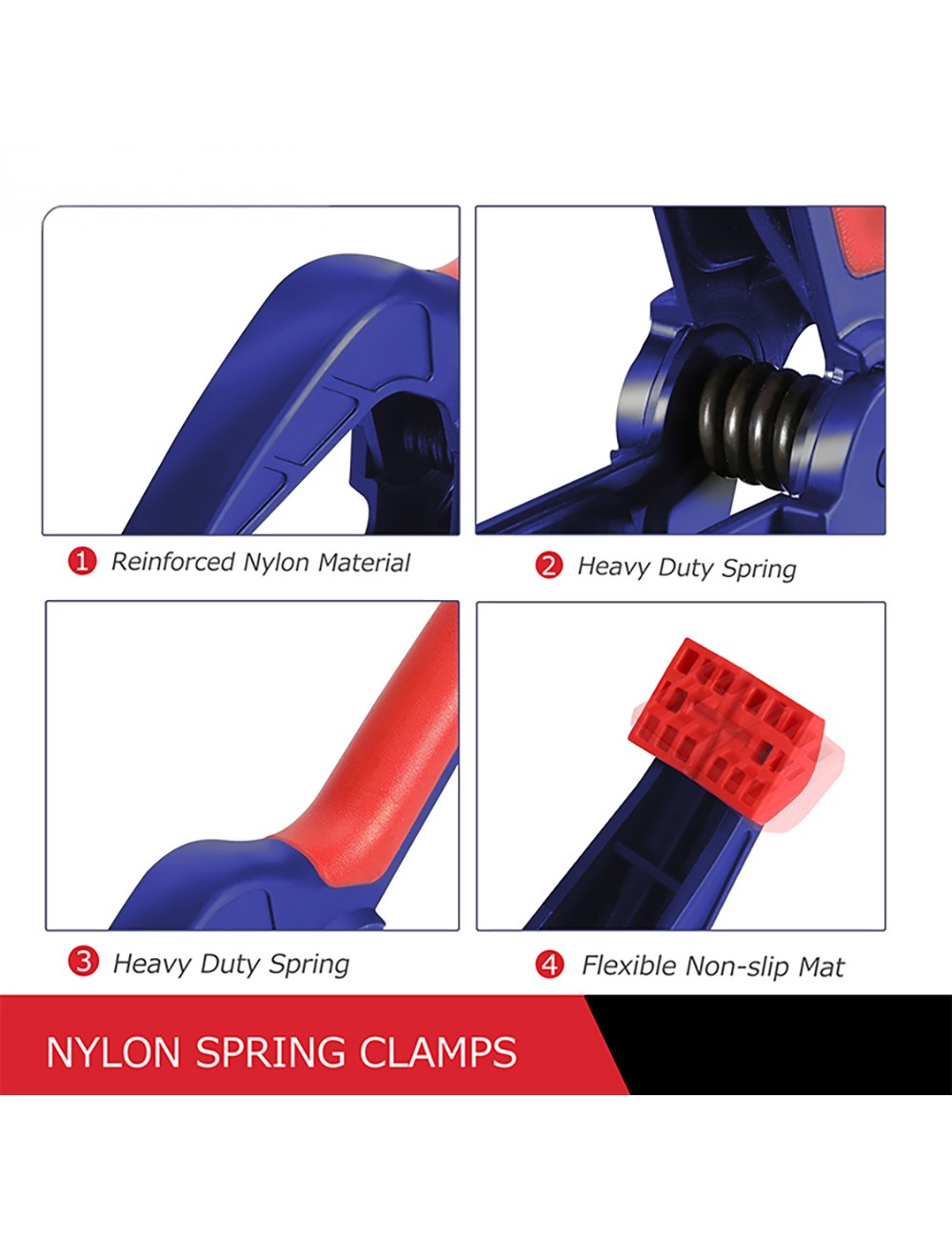 Pinza de resorte, 19 mm