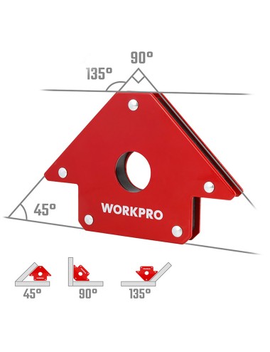 Escuadra magnética de soldadura 100 mm
