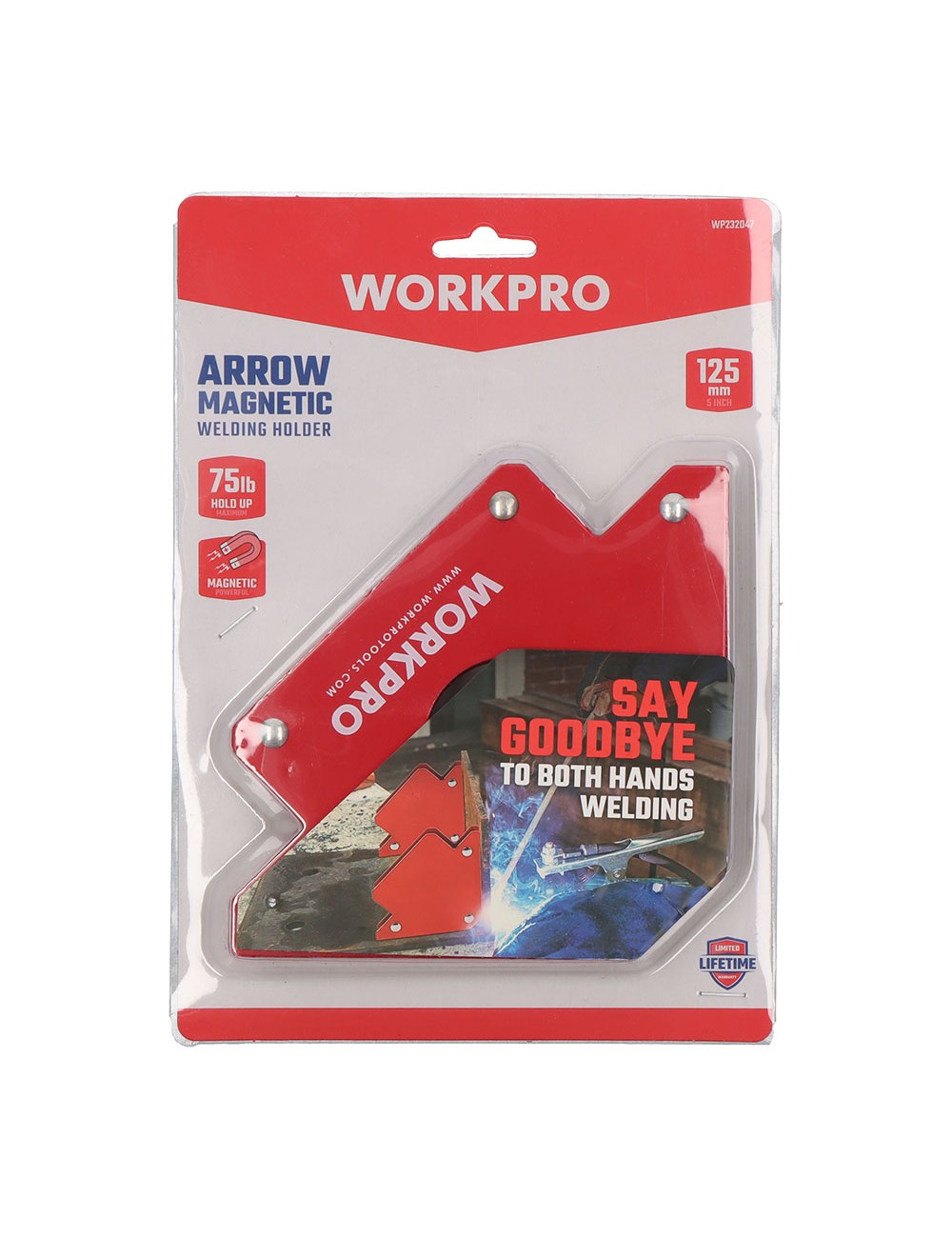 Escuadra magnética de soldadura 125 mm