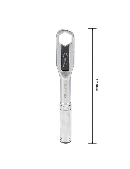 Llave ajustable universal, métrica y sae 7 - 22 mm