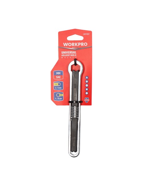 Llave ajustable universal, métrica y sae 5 - 16 mm