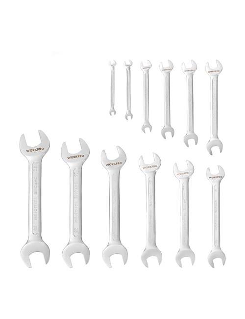 Juego 12 llaves fijas