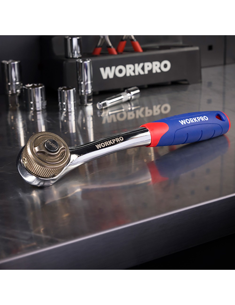 Carraca 3/8" double drive