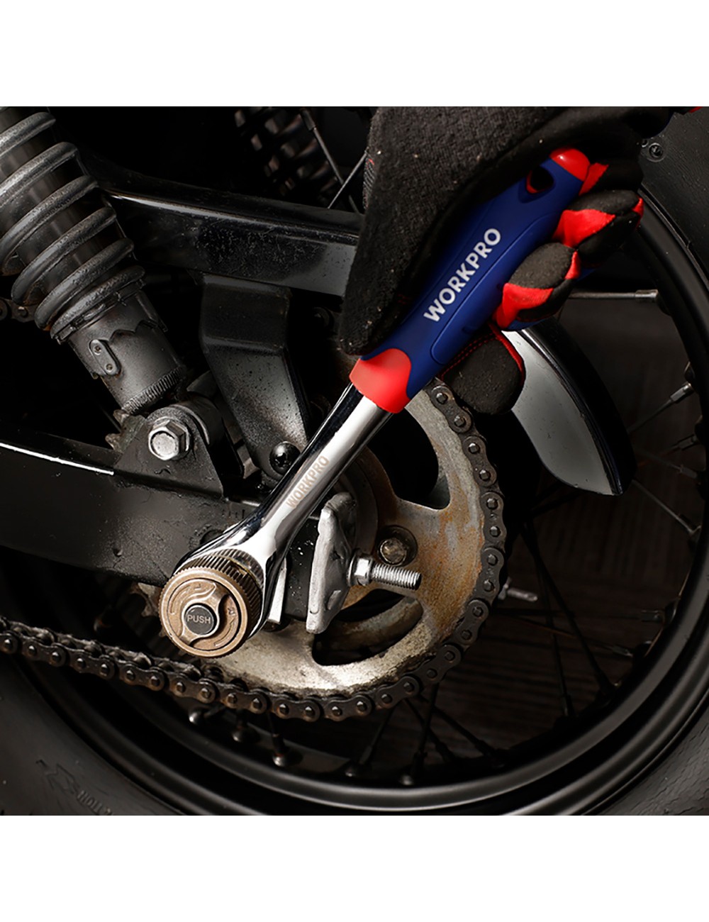 Carraca 3/8" double drive