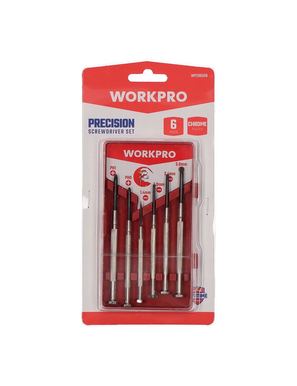 Destornilladores de precisión, 6 piezas