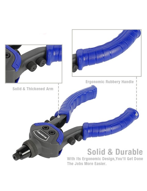 Remachadora manual 250 mm (10")