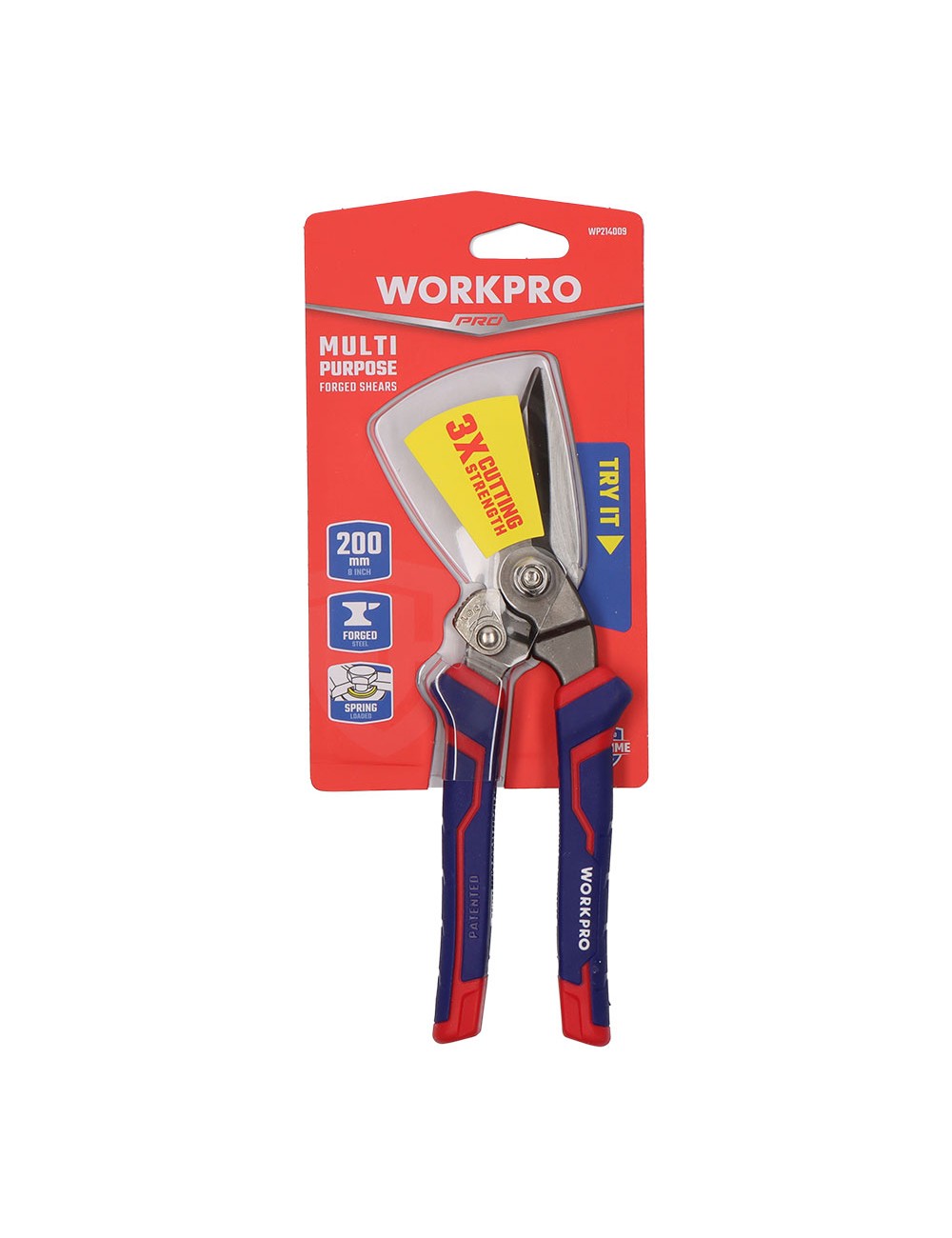 Tijera multifunción forjadas 200 mm