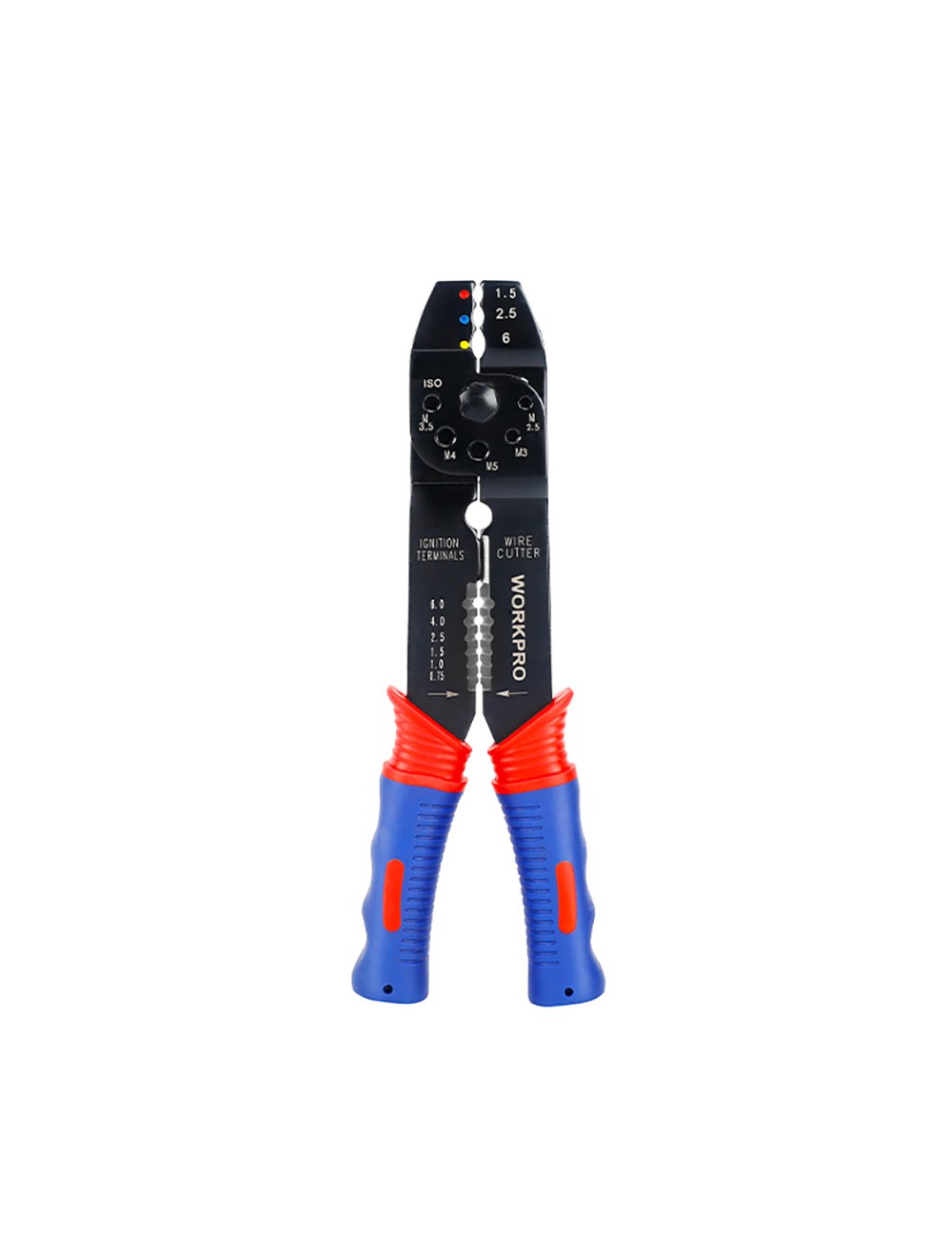 Crimpadora pelacables, multiusos, 200 mm