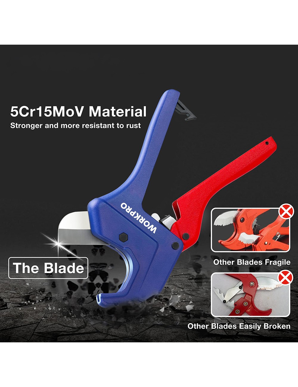 Tijera cortatubos, 60 mm