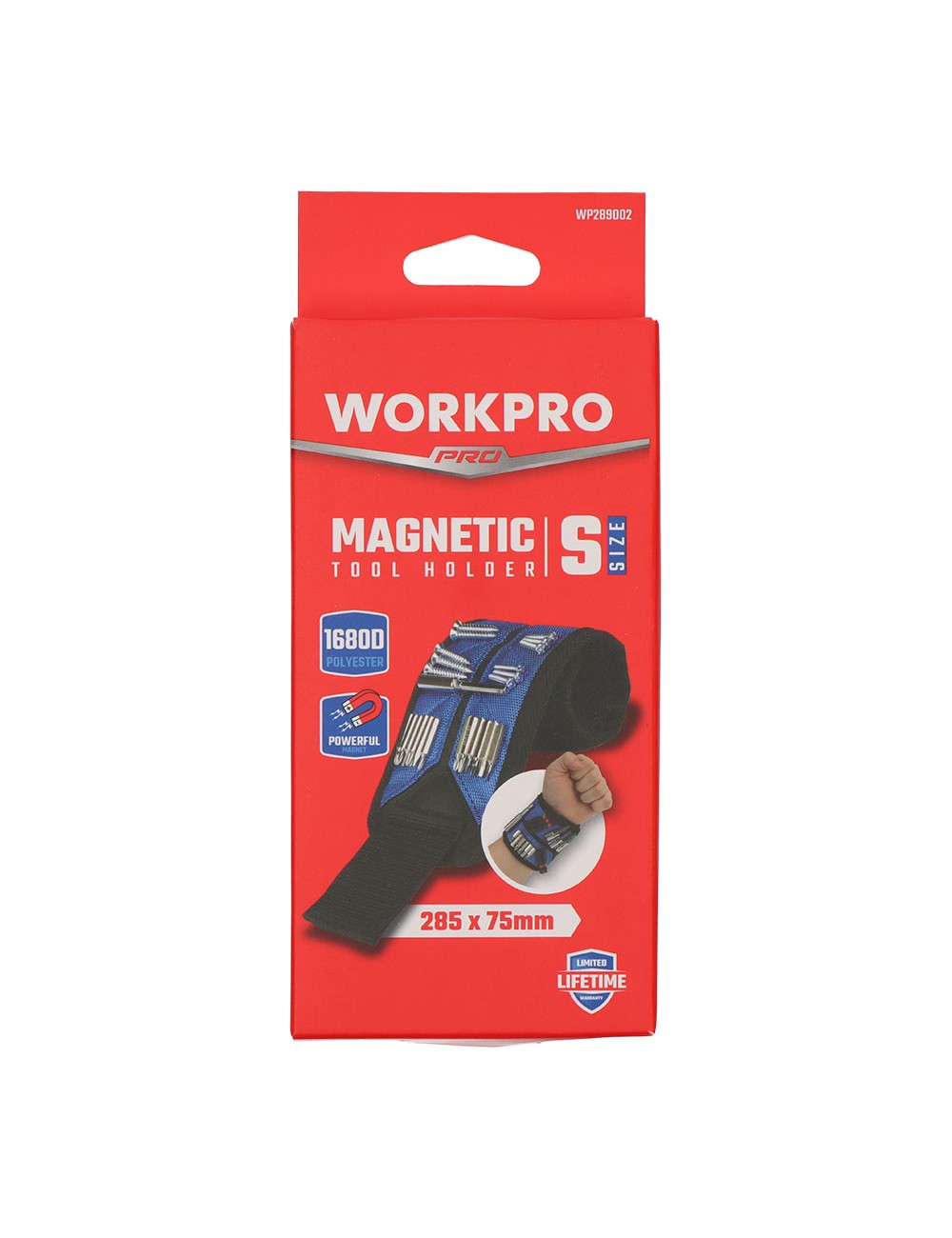 Muñequera magnética 285 x 75 mm