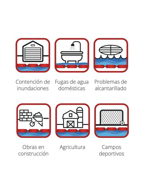 Saco anti-inundaciones hydrosnake