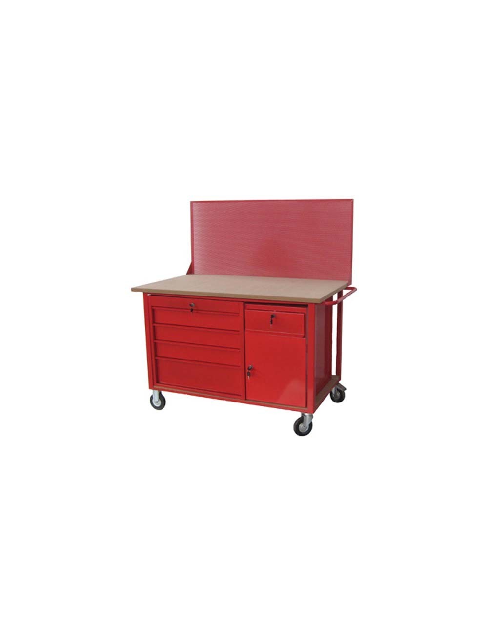 CARRO PORTAUTENSILIOS  GR27 C /PANEL 4 CAJ.