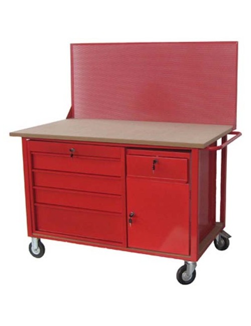 CARRO PORTAUTENSILIOS  GR27 C /PANEL 4 CAJ.