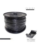 Cablecillo h07z1-k 2,50 mm negro, 400 m. ( bobina mediana )