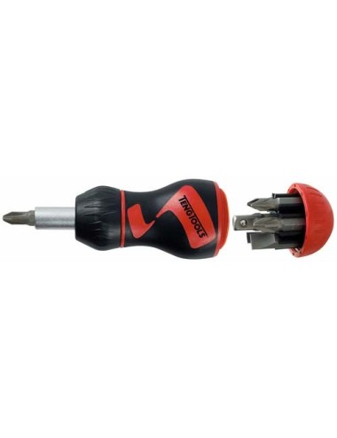 DESTORNILLADOR PORTAPUNTAS CORTO  1/4" MDR908S