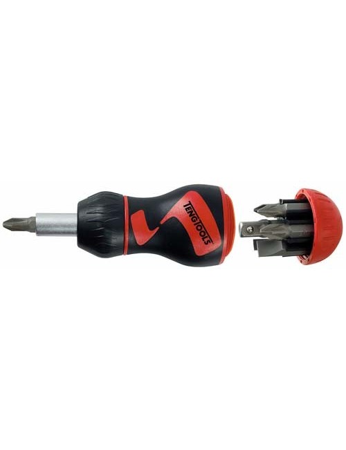 DESTORNILLADOR PORTAPUNTAS CORTO  1/4" MDR908S
