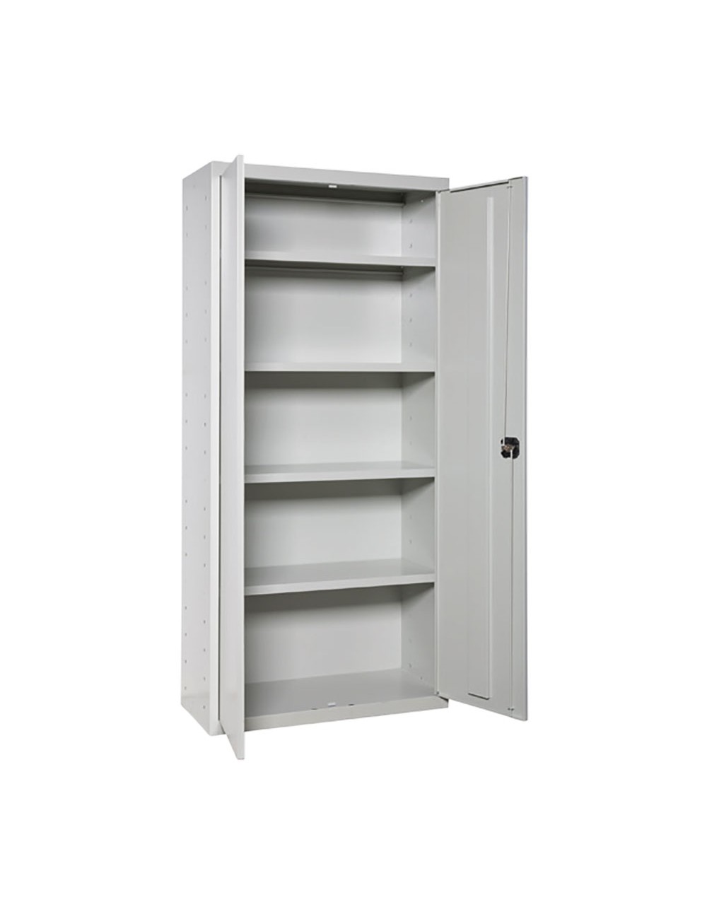 Armario multiusos 2 puertas 4 baldas, 80 x 40 x 180 cm