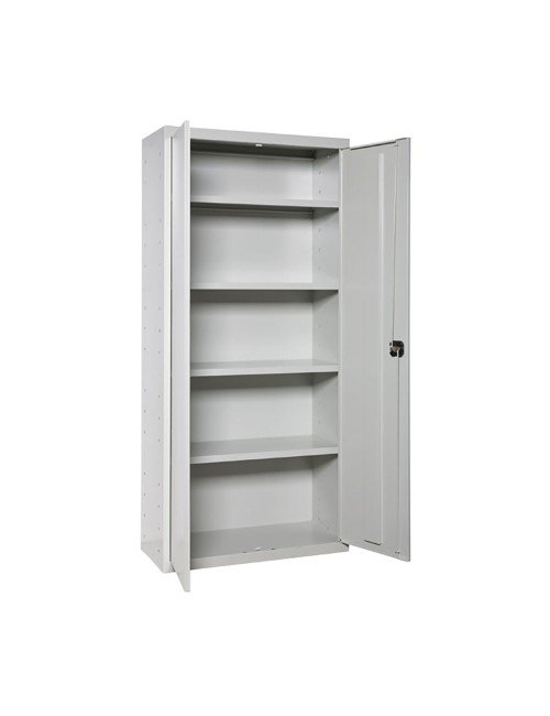 Armario multiusos 2 puertas 4 baldas, 80 x 40 x 180 cm