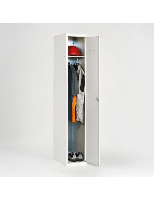 Taquilla desmontada 1 puerta ancho 30 x 50 x 180 cm