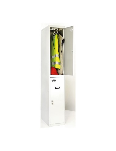 Taquilla desmontada 2 puertas ancho 30 x 50 x 180 cm