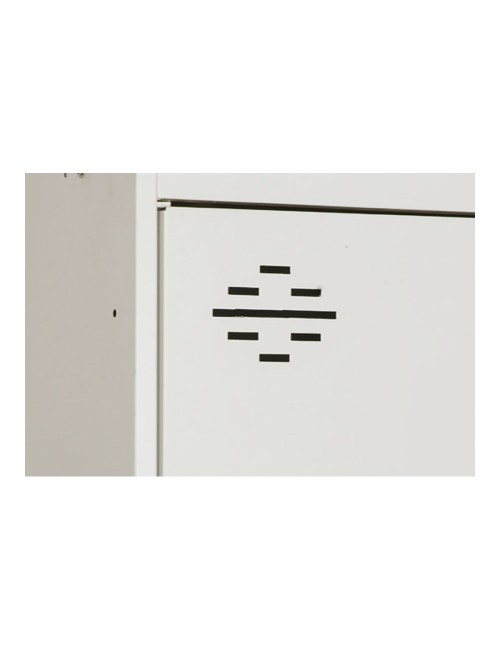 Taquilla desmontada 2 puertas ancho 30 x 50 x 180 cm