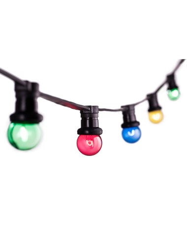 Guirnalda 50 portalámparas 2000 w 50-60 hz 220-240 v e27 ip44 50 m