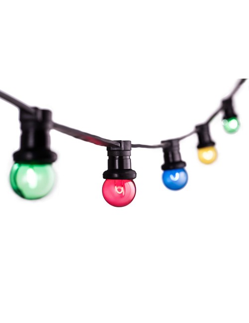 Guirnalda 100 portalámparas 2000 w 50-60 hz 220-240 v e27 ip44 50 m