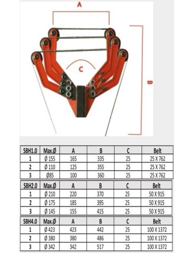 dispositivo de lijado y afinado para tornos SBH 200 SBH200