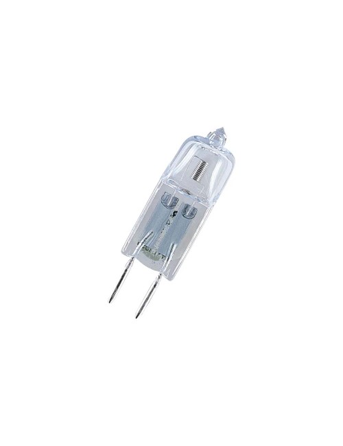 Bombilla halogena bi-pin gy6-35 35 w 580 lm 2900 k 12 v luz cálida 40 x 12 mm